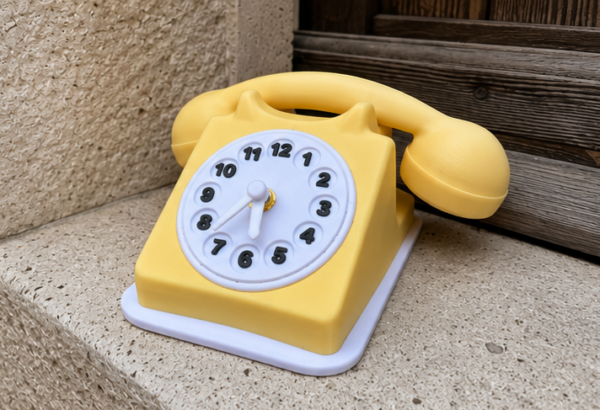 retro clock(2) Retro Telephone Clock