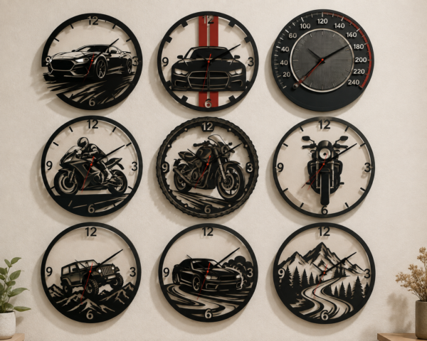 Custom Personalized Wall Clock